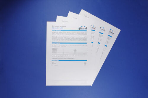 Data sheets of Panacol adhesives designed as compartments