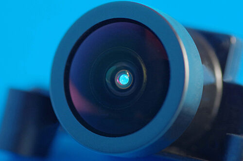 Bonding of lenses of mini camera systems