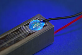 Adhesive for piezo actuator