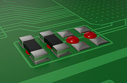 Red SMD adhesive for reflow soldering
