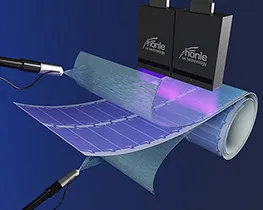 Adhesives for flexible photovoltaics and electronic applications